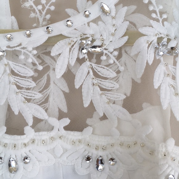 White Lace Dress - Picture 4 of 4